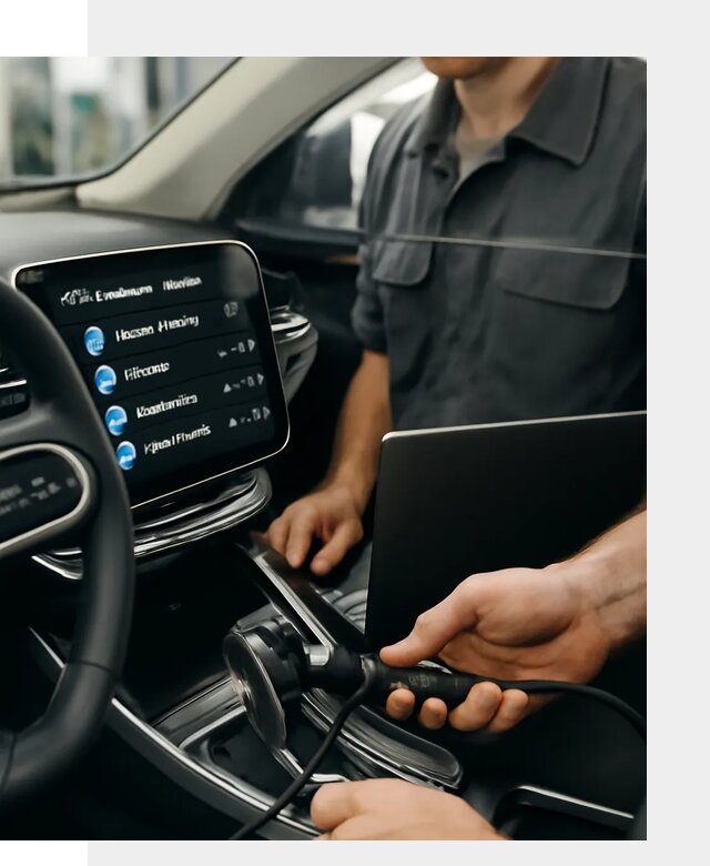 Установка приложений Geely для мультимедиа автомобиля в Фурманове