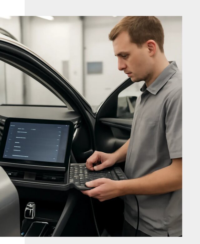Русификация мультимедиа автомобилей Lynk Co в Фурманове