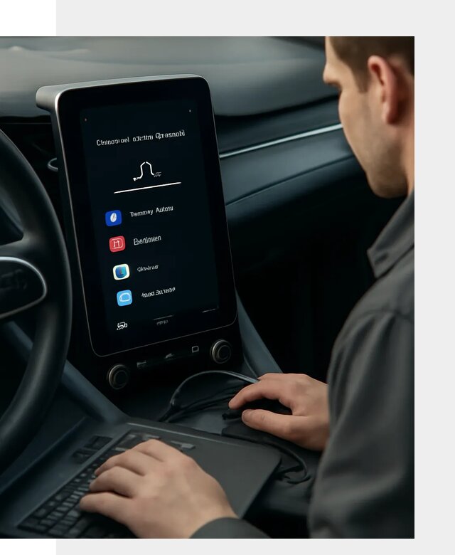 Установка приложений Lynk Co на автомобиль в Фурманове