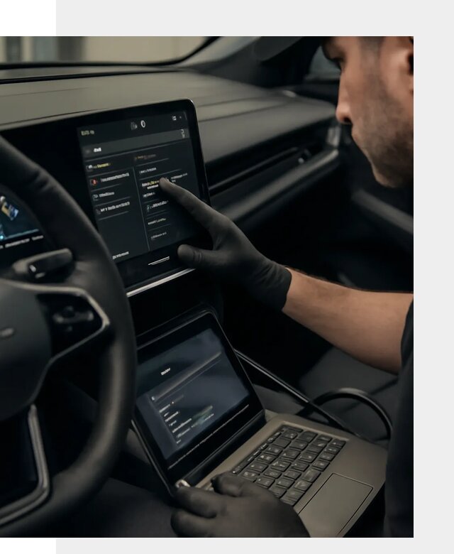 Русификация приборной панели Rising автомобиля в Фурманове