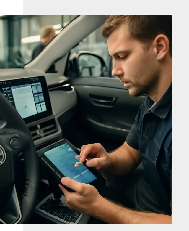 Установка приложений Toyota на мультимедиа в Фурманове